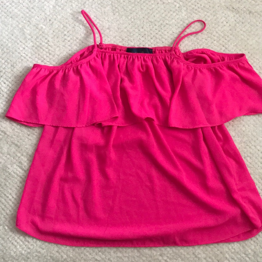 Francesca’s Cold shoulder top!